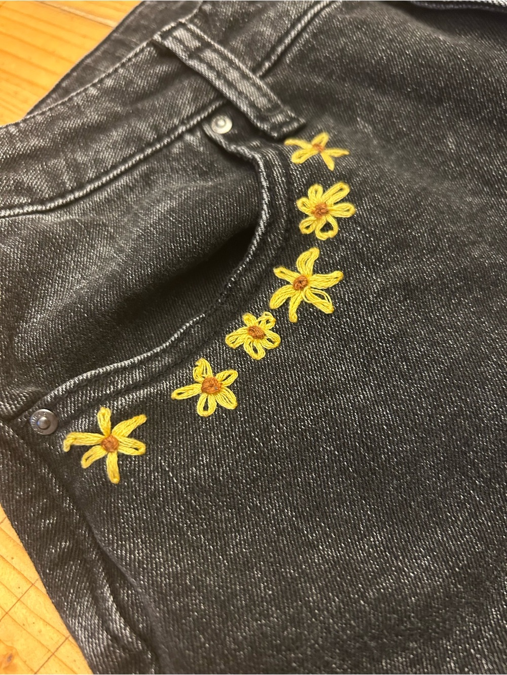 Upcycled Maurice’s Jeans - Picture 7 of 7
